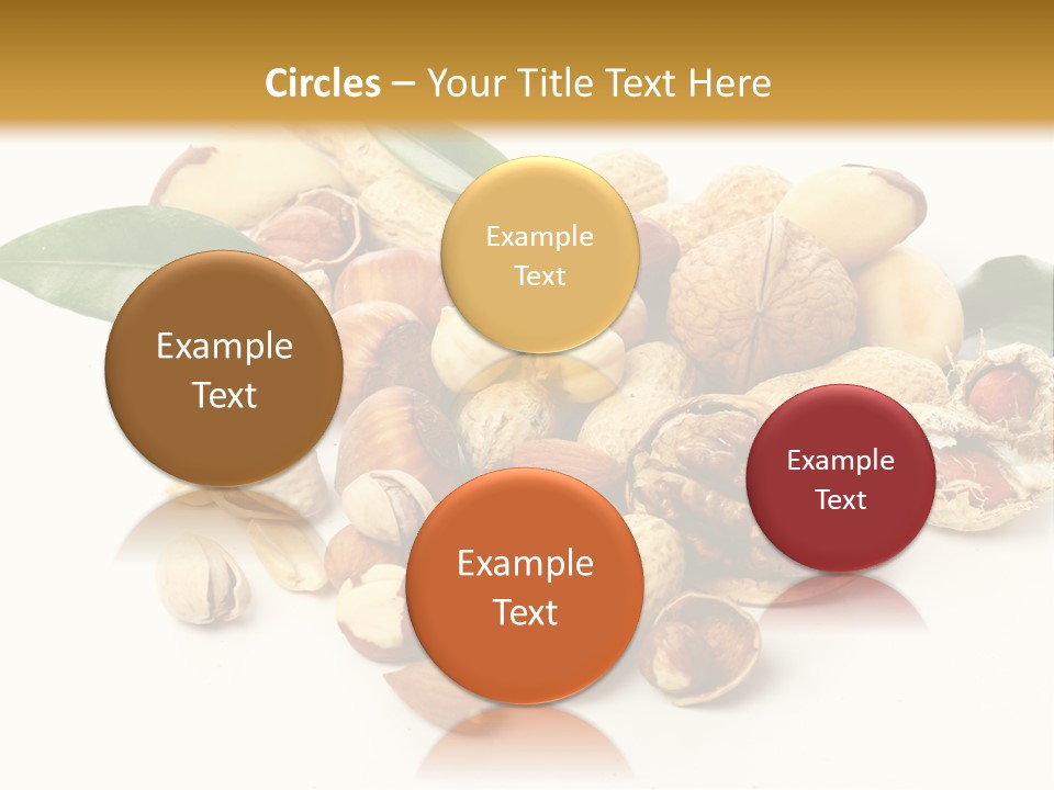 Group Closeup Nutrition PowerPoint Template
