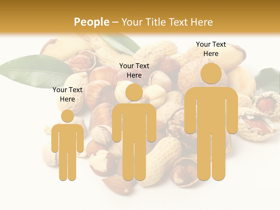 Group Closeup Nutrition PowerPoint Template