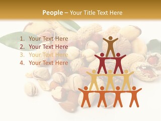 Group Closeup Nutrition PowerPoint Template