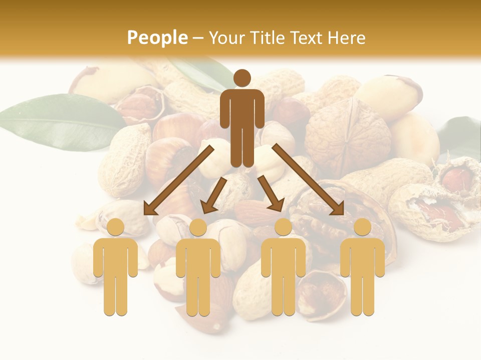 Group Closeup Nutrition PowerPoint Template