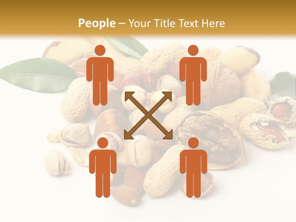 Group Closeup Nutrition PowerPoint Template