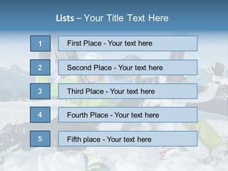 Parent Male Joy PowerPoint Template