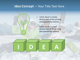 Parent Male Joy PowerPoint Template