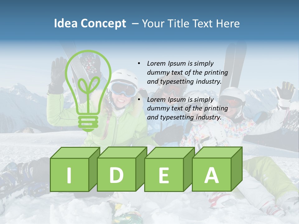 Parent Male Joy PowerPoint Template