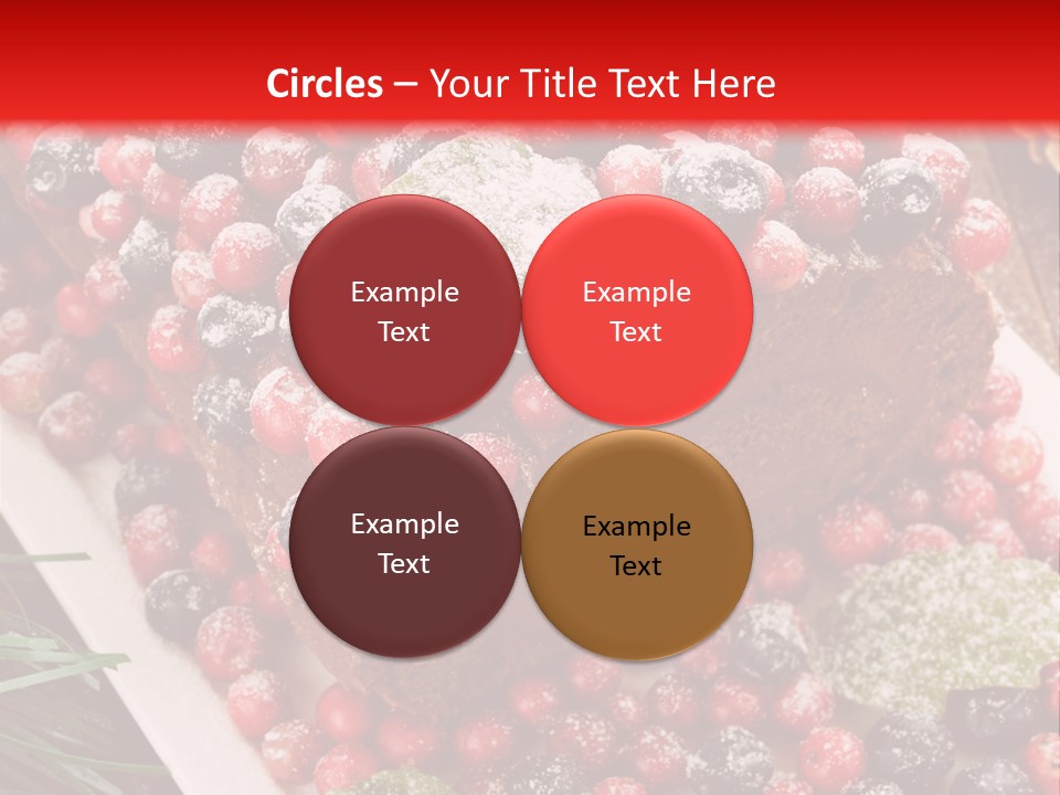 Cream Delicious Traditional PowerPoint Template