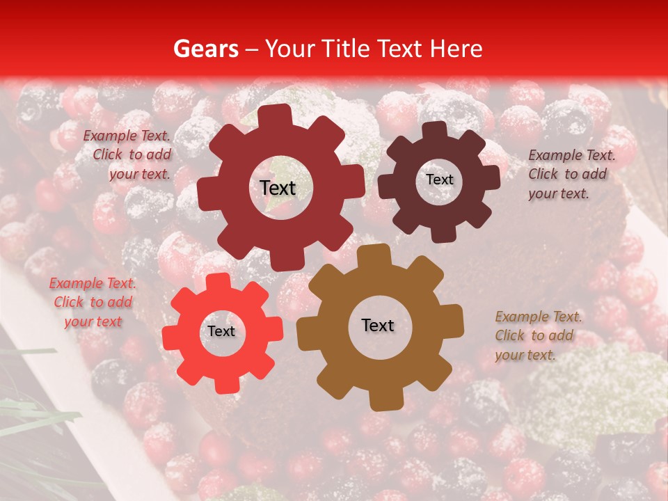 Cream Delicious Traditional PowerPoint Template