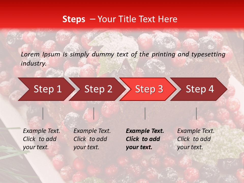 Cream Delicious Traditional PowerPoint Template