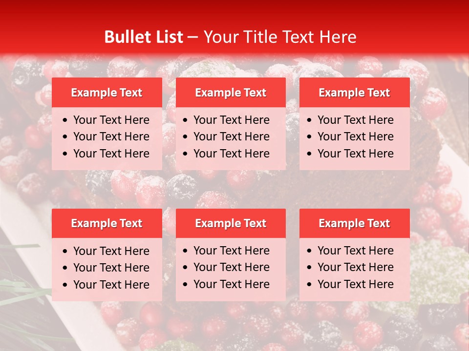 Cream Delicious Traditional PowerPoint Template