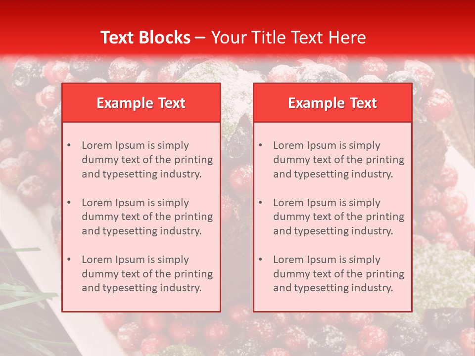 Cream Delicious Traditional PowerPoint Template