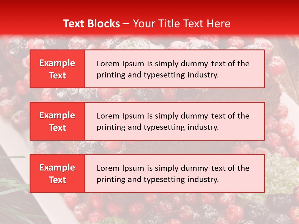 Cream Delicious Traditional PowerPoint Template