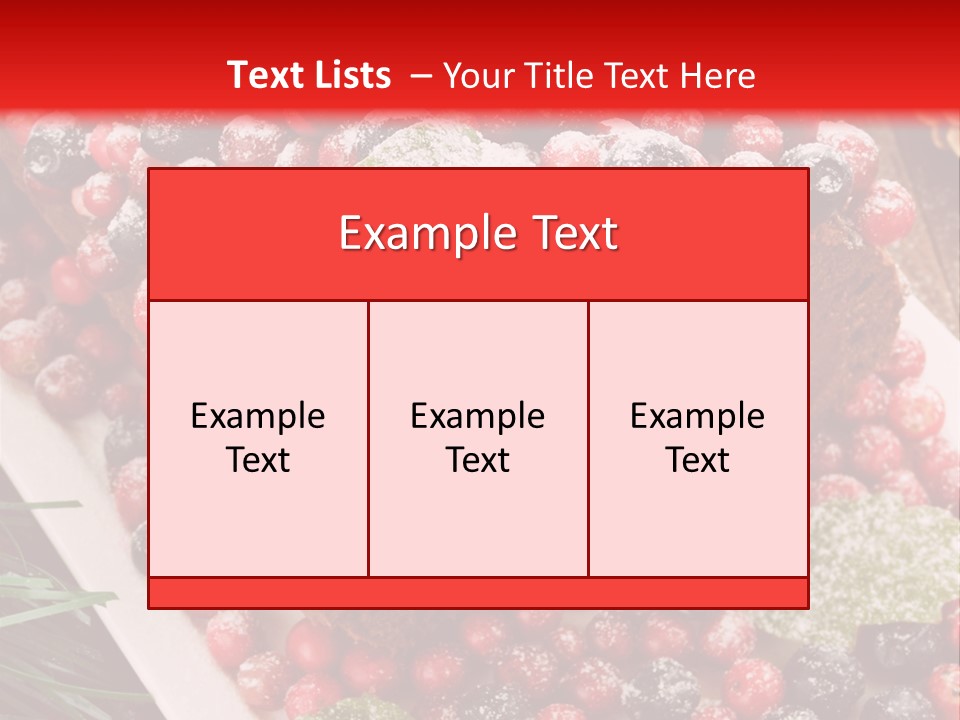 Cream Delicious Traditional PowerPoint Template