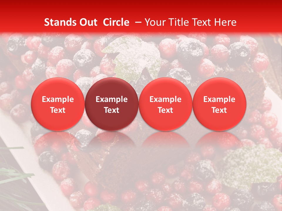 Cream Delicious Traditional PowerPoint Template