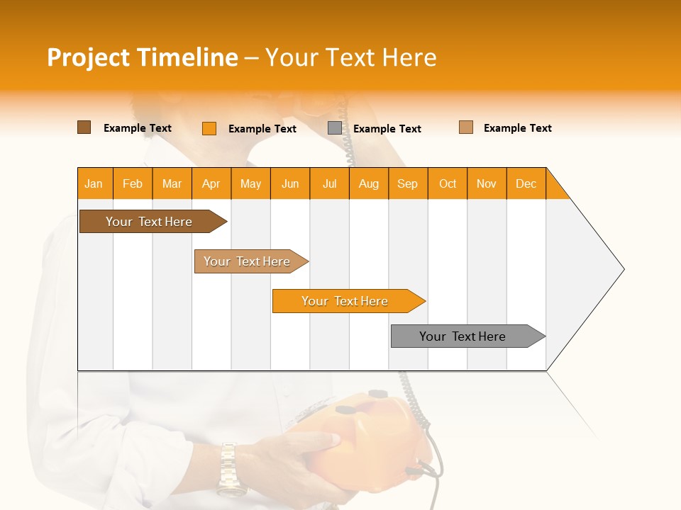 Senior Serious Happy PowerPoint Template