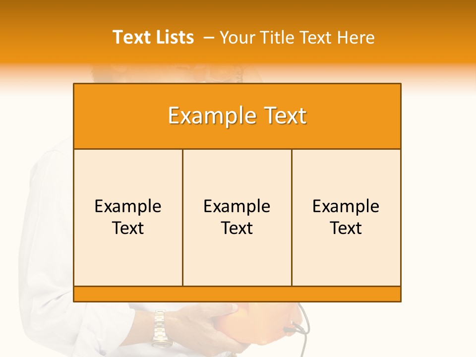 Senior Serious Happy PowerPoint Template