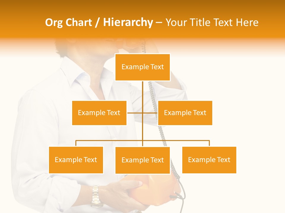 Senior Serious Happy PowerPoint Template