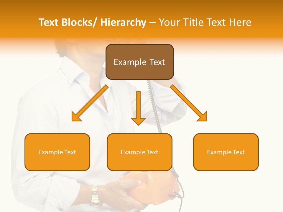 Senior Serious Happy PowerPoint Template