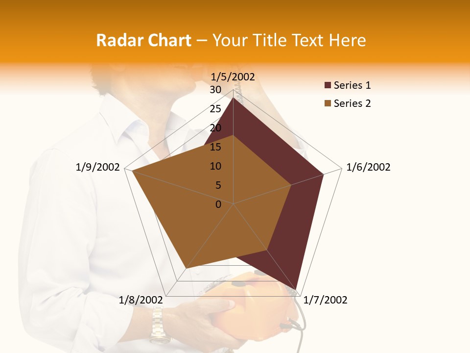 Senior Serious Happy PowerPoint Template