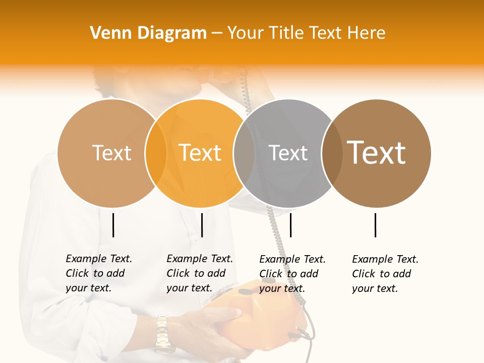 Senior Serious Happy PowerPoint Template