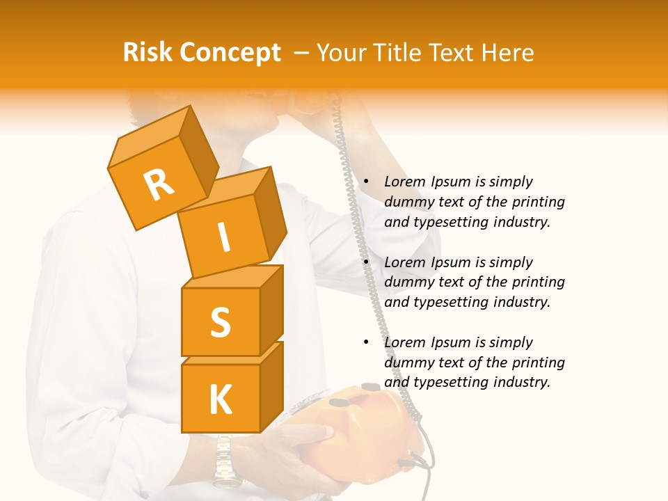 Senior Serious Happy PowerPoint Template