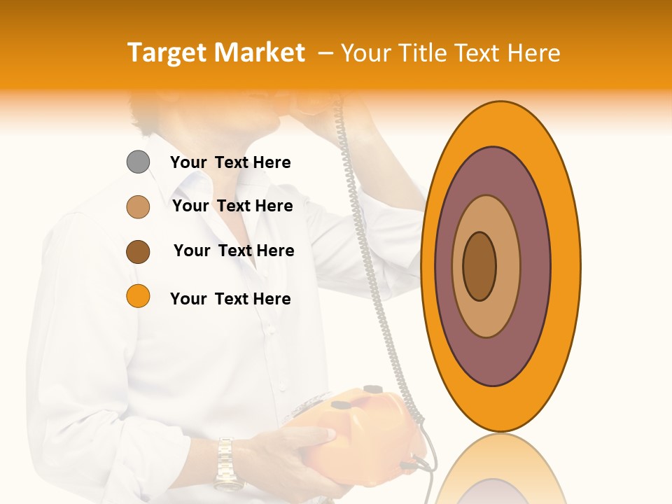 Senior Serious Happy PowerPoint Template