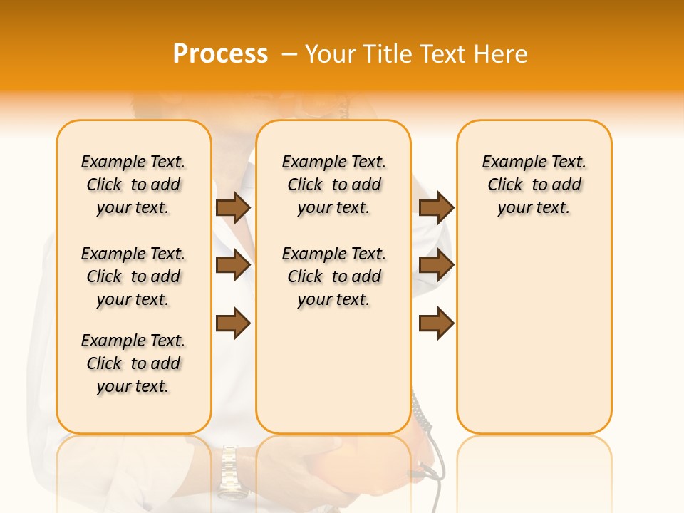 Senior Serious Happy PowerPoint Template