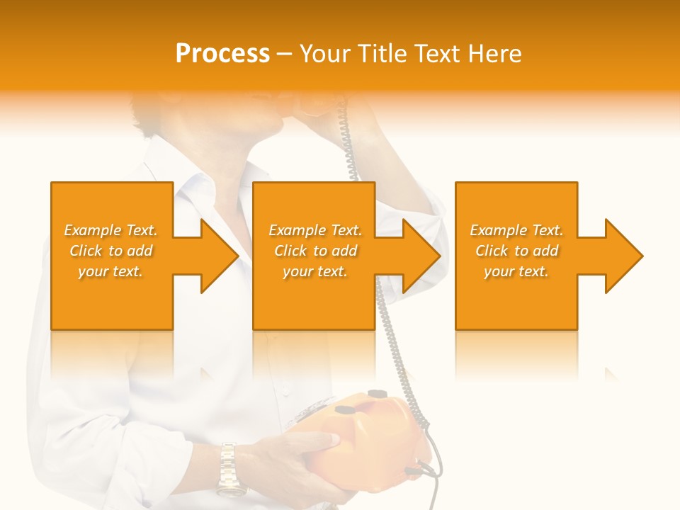 Senior Serious Happy PowerPoint Template