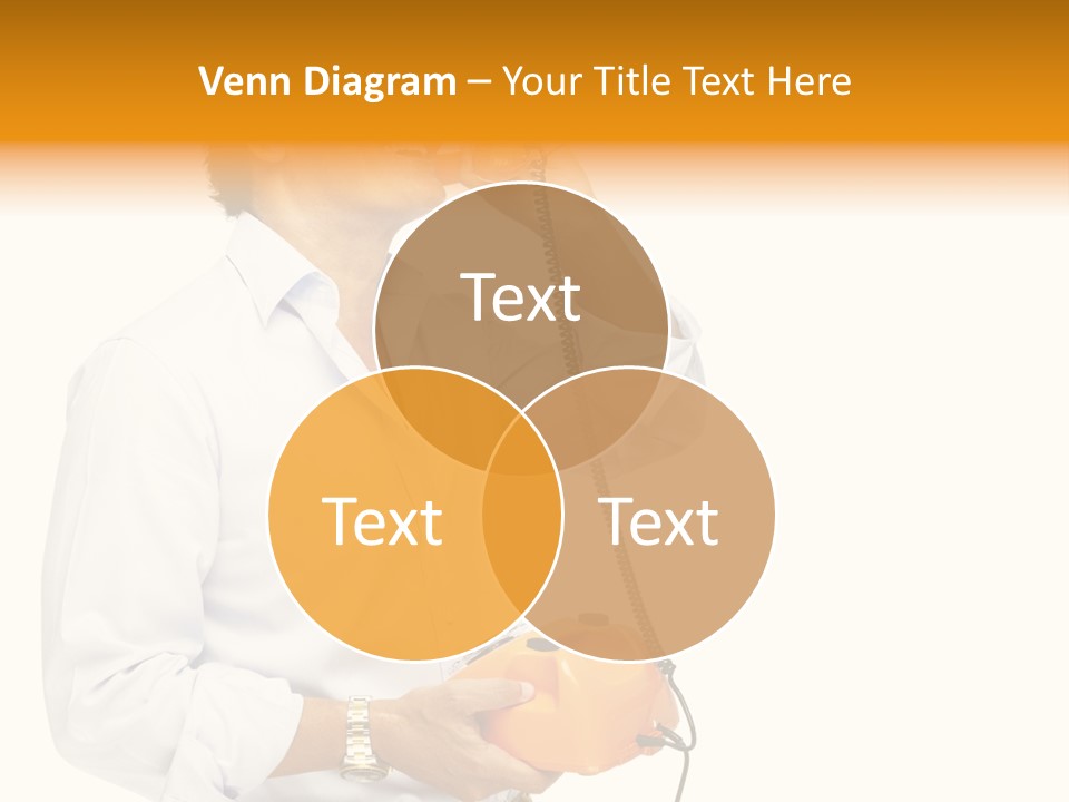 Senior Serious Happy PowerPoint Template