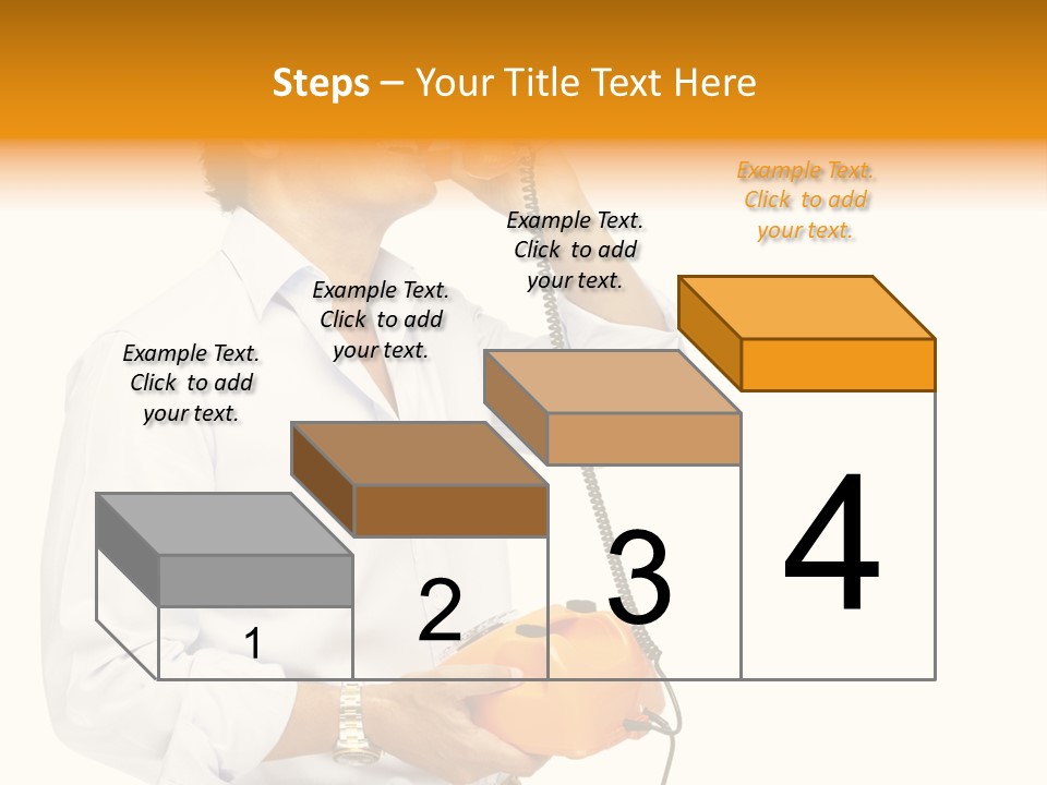 Senior Serious Happy PowerPoint Template