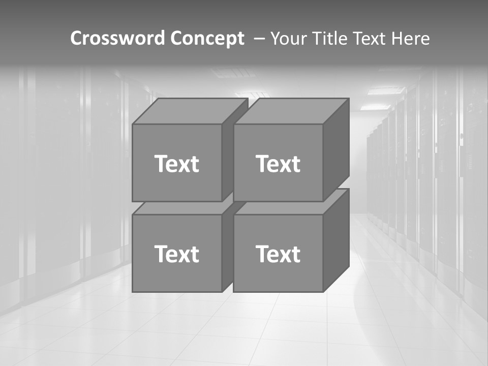 System Security Room PowerPoint Template