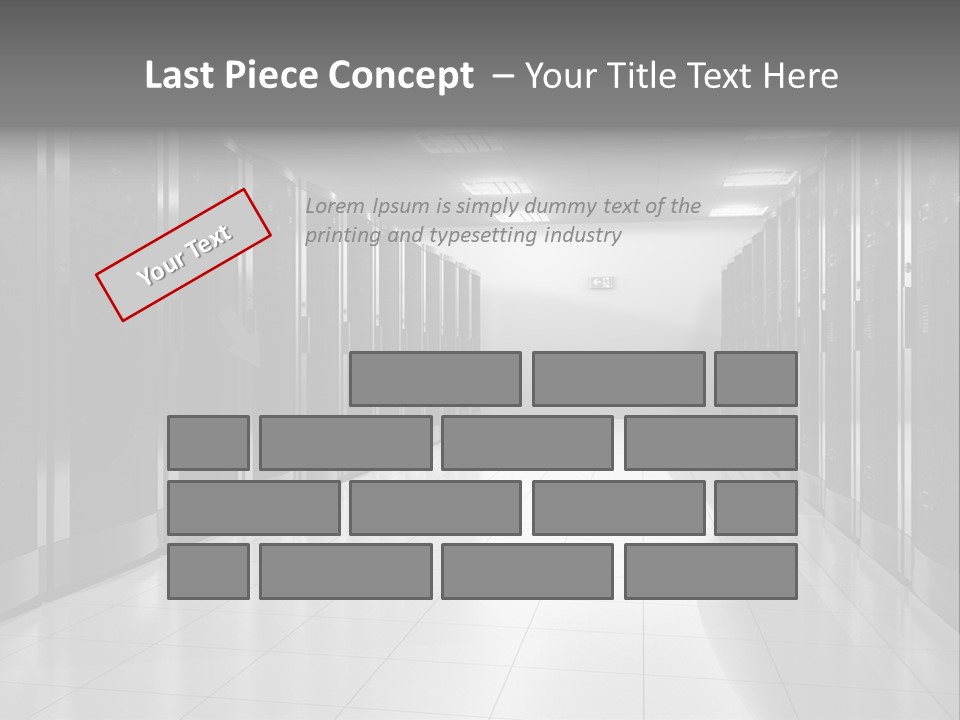 System Security Room PowerPoint Template