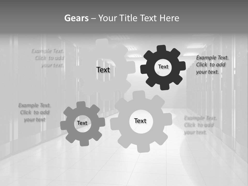 System Security Room PowerPoint Template