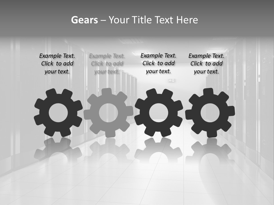 System Security Room PowerPoint Template