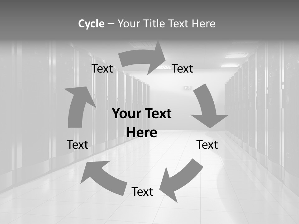 System Security Room PowerPoint Template
