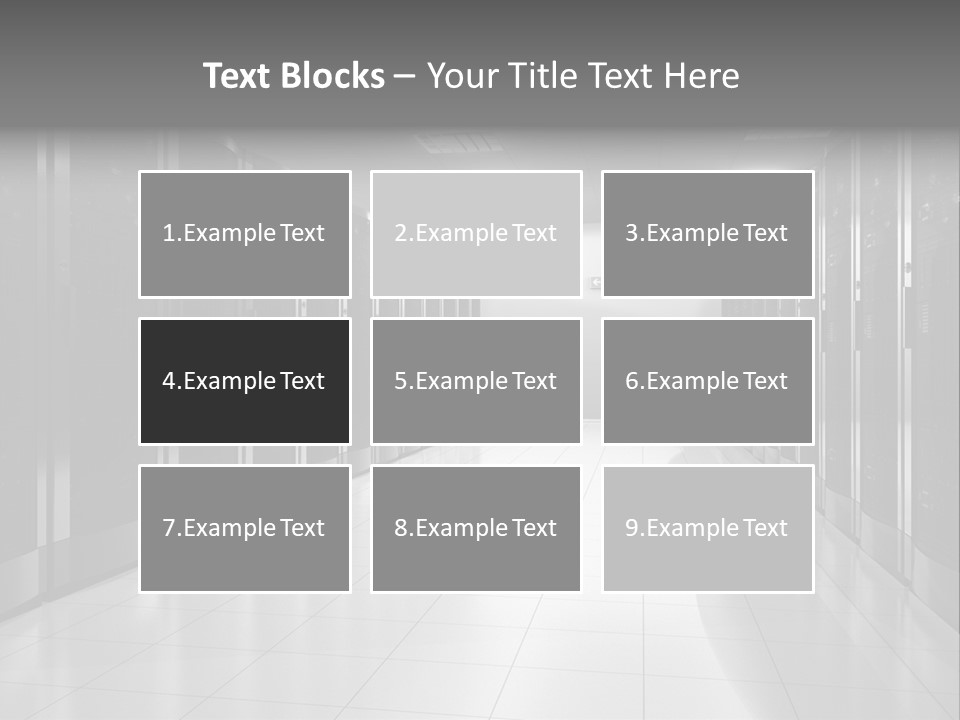 System Security Room PowerPoint Template