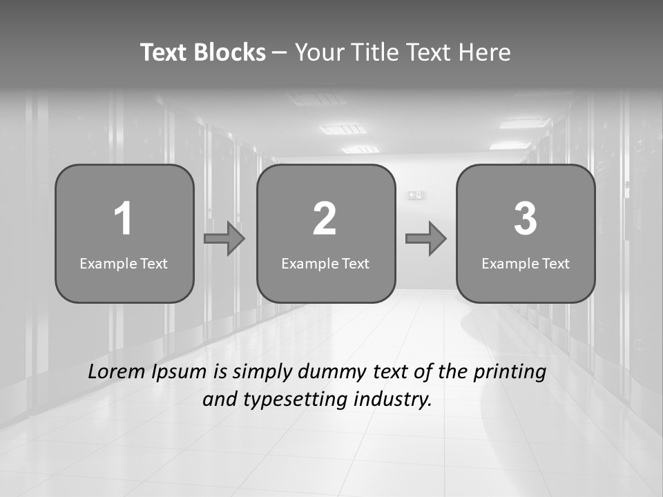 System Security Room PowerPoint Template