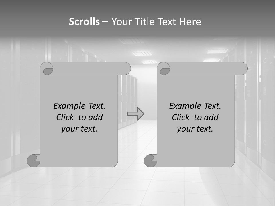 System Security Room PowerPoint Template