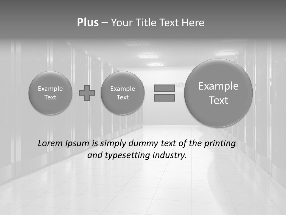 System Security Room PowerPoint Template