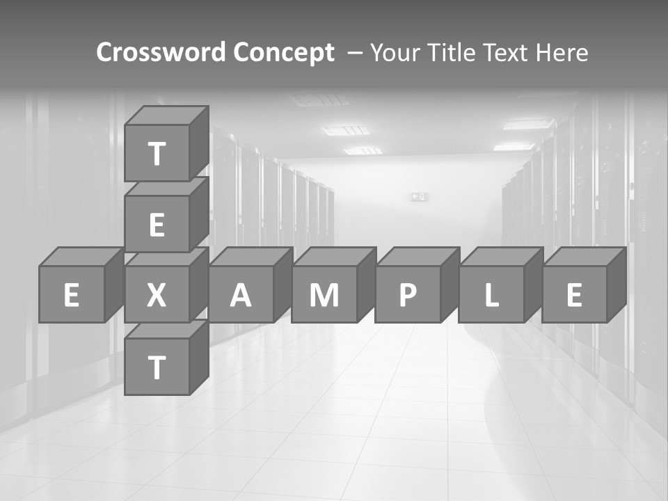 System Security Room PowerPoint Template