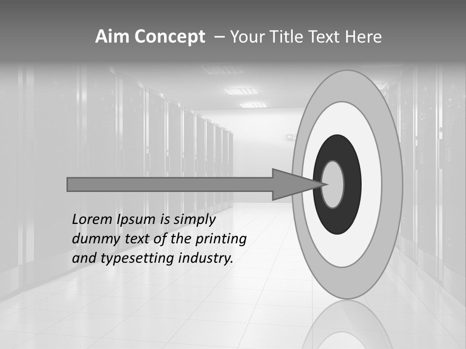 System Security Room PowerPoint Template