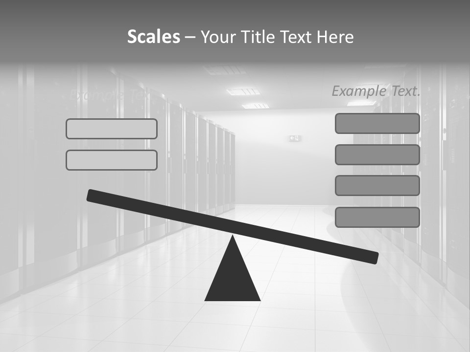 System Security Room PowerPoint Template
