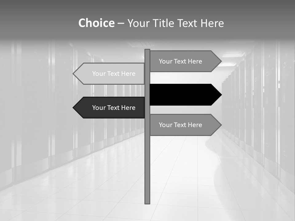 System Security Room PowerPoint Template