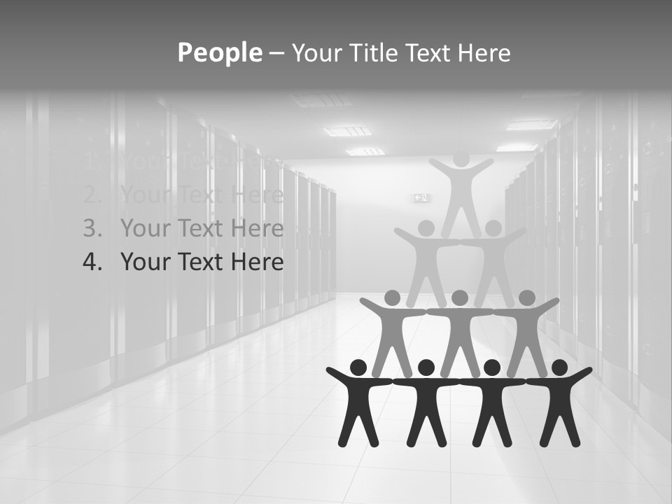 System Security Room PowerPoint Template