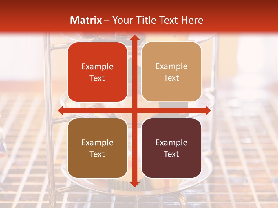 Luxury Food English PowerPoint Template