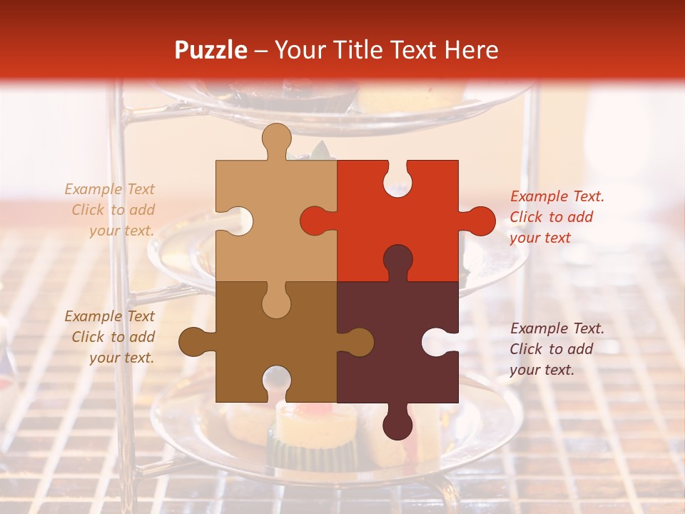 Luxury Food English PowerPoint Template