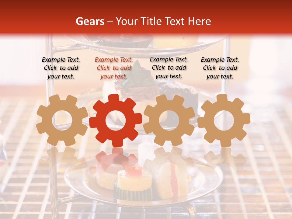 Luxury Food English PowerPoint Template