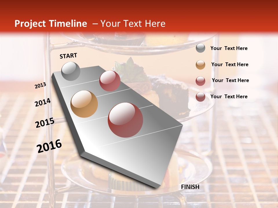 Luxury Food English PowerPoint Template
