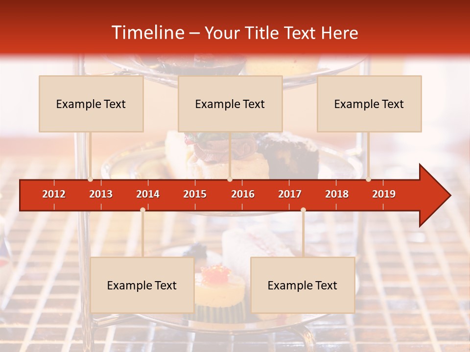 Luxury Food English PowerPoint Template