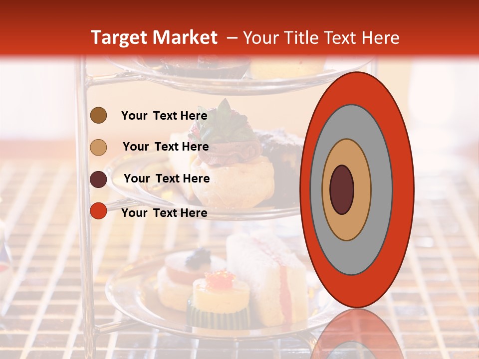 Luxury Food English PowerPoint Template