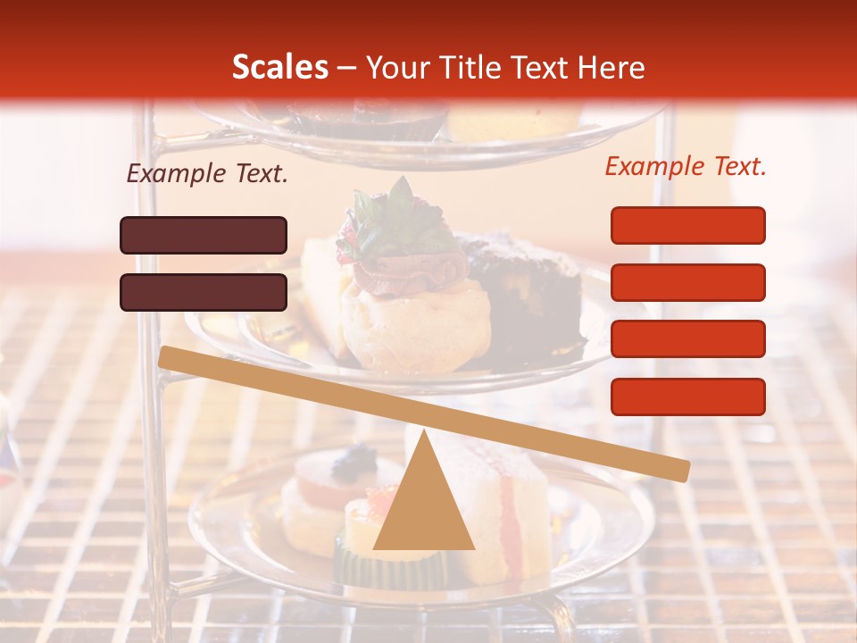 Luxury Food English PowerPoint Template