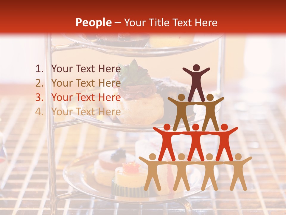 Luxury Food English PowerPoint Template